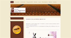 Desktop Screenshot of lirica-luismariano.org